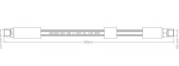REMKAFLEX 2545 Гальмівний шланг