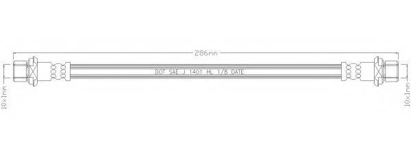 REMKAFLEX 3160 Гальмівний шланг