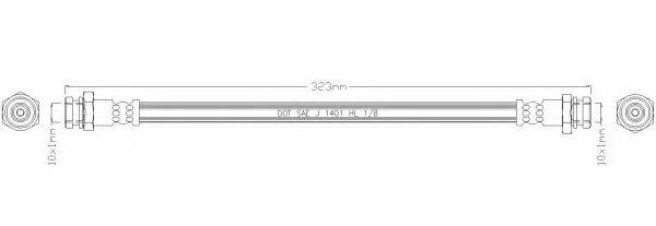 REMKAFLEX 3372 Гальмівний шланг