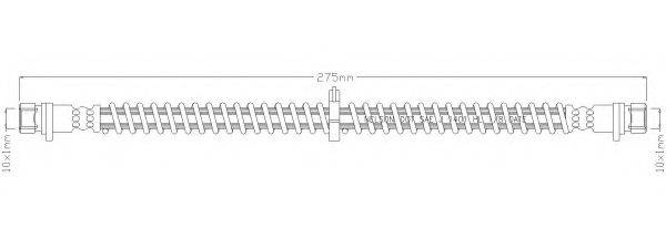 REMKAFLEX 3809 Гальмівний шланг