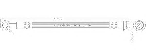 REMKAFLEX 5288 Гальмівний шланг