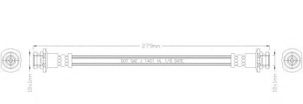 REMKAFLEX 5681 Гальмівний шланг