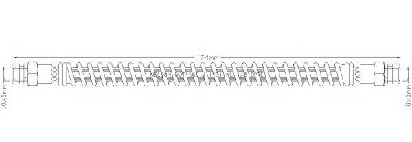 REMKAFLEX 5982 Гальмівний шланг