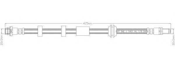 REMKAFLEX 5994 Гальмівний шланг