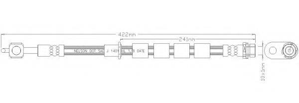 REMKAFLEX 6200 Гальмівний шланг