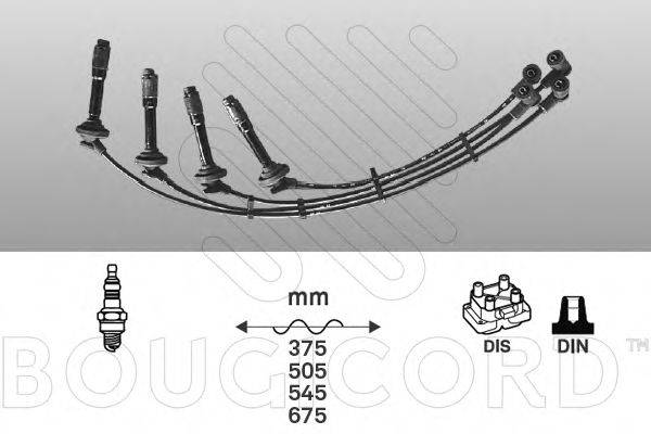 BOUGICORD 6101 Комплект дротів запалювання