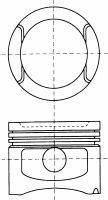 NURAL 8750180710 Поршень