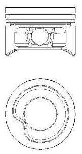 NURAL 8730710720 Поршень