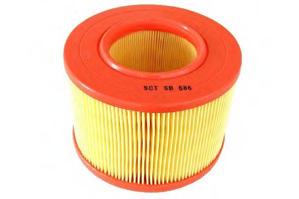 SCT GERMANY SB686 Повітряний фільтр