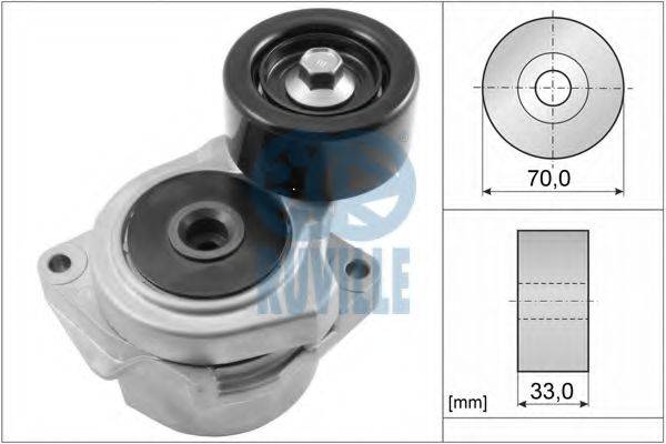RUVILLE 57443 Натяжна планка, полікліновий ремінь