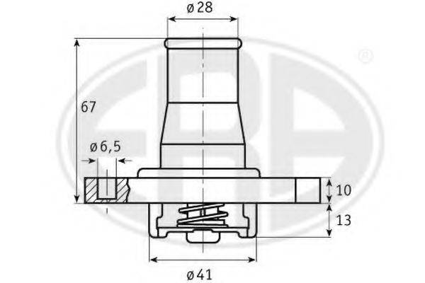 ERA 350000 Термостат, охолоджуюча рідина