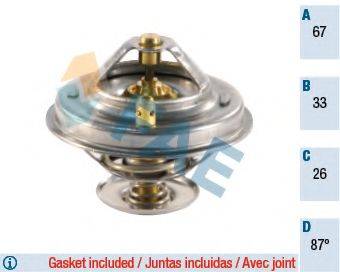 FAE 5307287 Термостат, охолоджуюча рідина