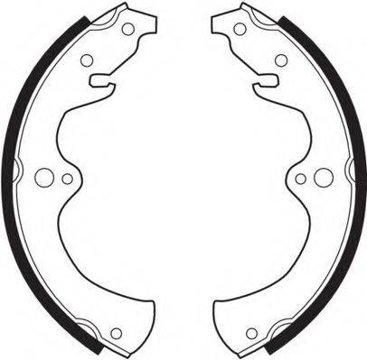 NECTO N1439 Комплект гальмівних колодок