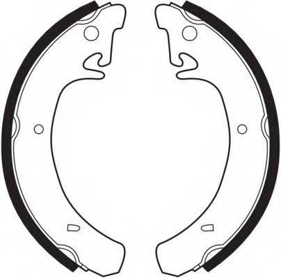 NECTO N1353 Комплект гальмівних колодок