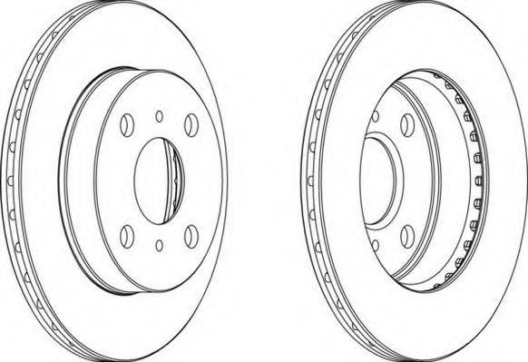 NECTO WN1137 гальмівний диск