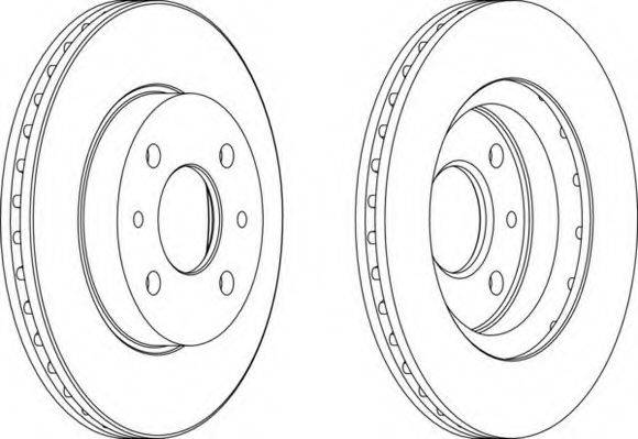 NECTO WN1160 гальмівний диск