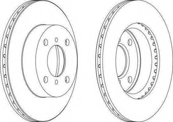 NECTO WN1127 гальмівний диск