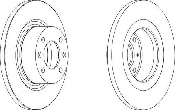NECTO WN1175 гальмівний диск
