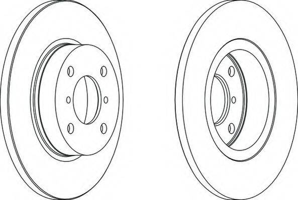 NECTO WN1164 гальмівний диск