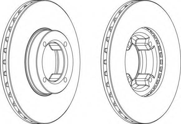 NECTO WN1053 гальмівний диск