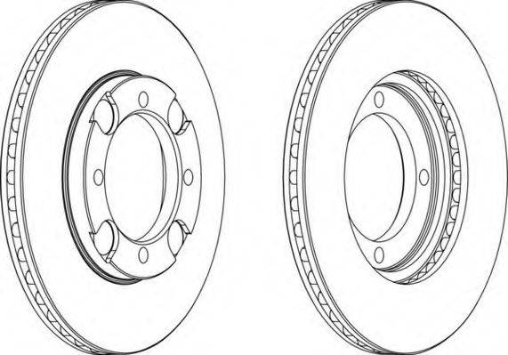 NECTO WN1041 гальмівний диск