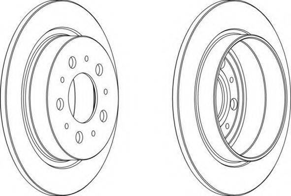 NECTO WN1097 гальмівний диск
