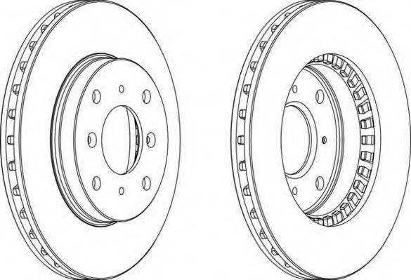 NECTO WN1018 гальмівний диск