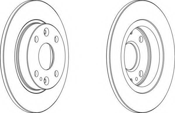 NECTO WN1022 гальмівний диск