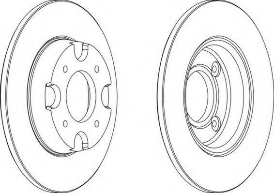 NECTO WN315 гальмівний диск