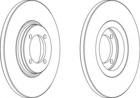 NECTO WN302 гальмівний диск