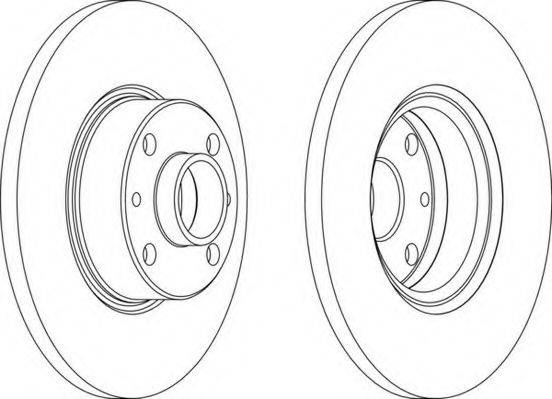 NECTO WN213 гальмівний диск