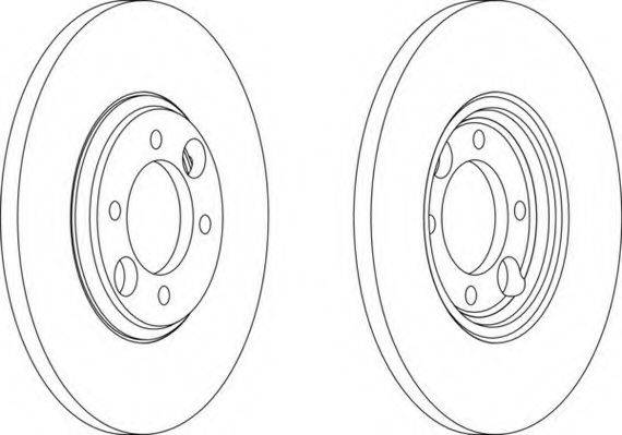 NECTO WN201 гальмівний диск