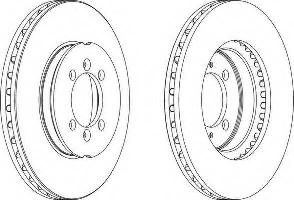 NECTO WN438 гальмівний диск