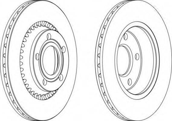 NECTO WN432 гальмівний диск