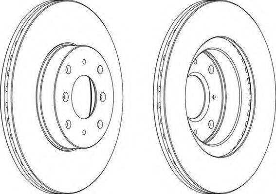NECTO WN464 гальмівний диск