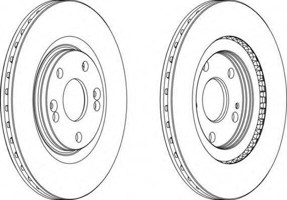 NECTO WN453 гальмівний диск
