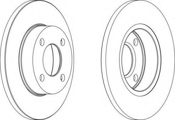 NECTO WN356 гальмівний диск