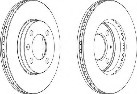 NECTO WN340 гальмівний диск