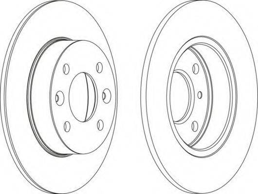 NECTO WN405 гальмівний диск