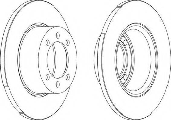 NECTO WN396 гальмівний диск