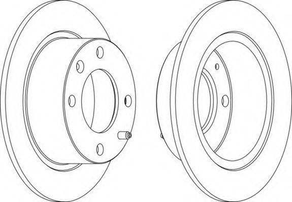 NECTO WN371 гальмівний диск