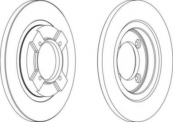 NECTO WN379 гальмівний диск