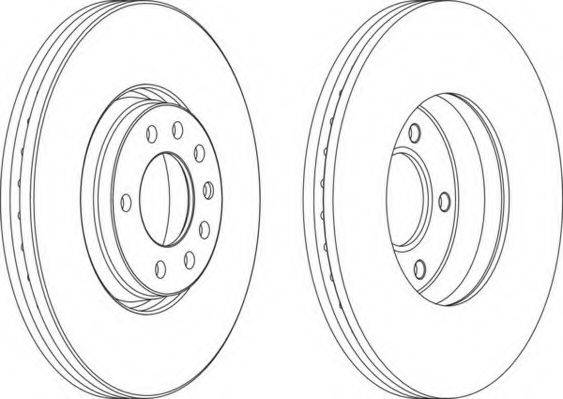 NECTO WN1278 гальмівний диск