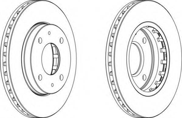 NECTO WN1283 гальмівний диск