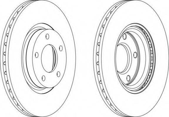 NECTO WN1318 гальмівний диск
