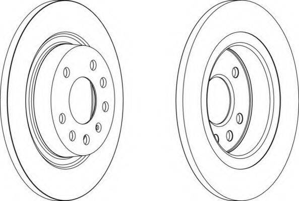 NECTO WN1299 гальмівний диск