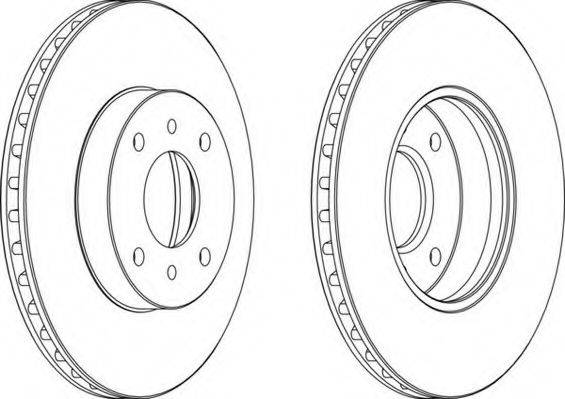 NECTO WN1205 гальмівний диск