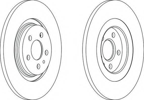 NECTO WN1203 гальмівний диск