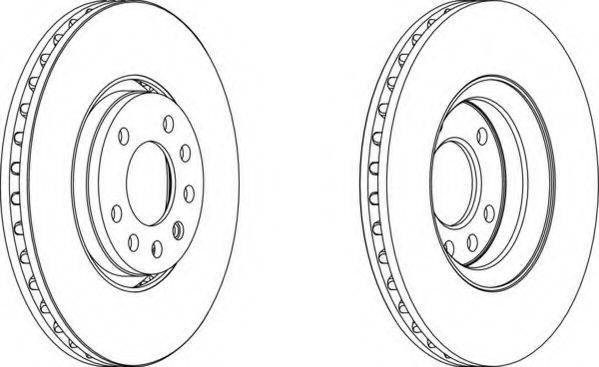 NECTO WN1233 гальмівний диск