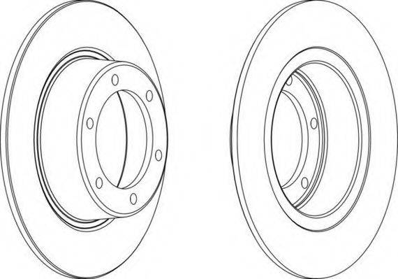 NECTO WN144 гальмівний диск